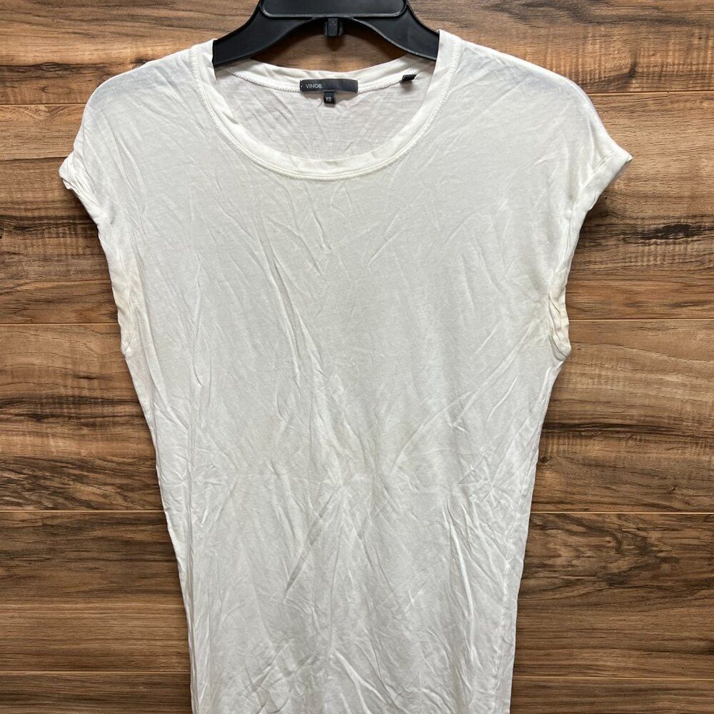 Vince white xs tee